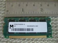 16MB 72-pin 60ns 3.3v 72pin SODIMM MT8LDT432HG-6 FPM Micron picture