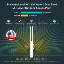 Repetidor de Alta Potencia WIFI para Exterior IP65 AC1200 Extensor de Señal 2023 picture