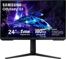 Samsung 24 Inch Odyssey G3 G30D 1ms 180Hz FHD Gaming Monitor LS24DG302ENXZA NEW picture