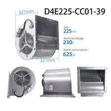 New sealed Centrifugal Fan 230V 650W D4E225-CC01-39 Ebmpaps Low-Energy radiator picture
