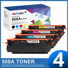 CF360A CF361A CF362A CF363A 508A Toner Replacement for HP 508A (4PK, BK/C/M/Y) picture