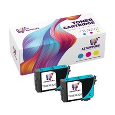 EPSON Remanufactured Ink Cartridge Replacement for T288XL220 High Yield Cyan 2PK picture