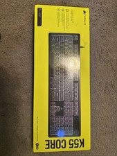 New Corsair K55 Core RGB Gaming Keyboard Black CH-9226C65-NA picture