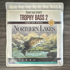 Sierra Front Page Sports Trophy Bass 2 Northern Lakes Add-On Pack CD picture