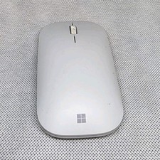 Microsoft Sculpt Comfort Wireless Optical Mouse Gray Scroll Wheel On/Off Switch picture