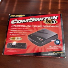 New Command Communications ComSwitch 5500 Phone Fax Modem 3-Port Call Switch picture