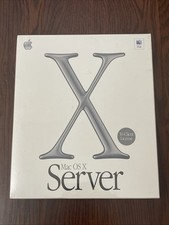 Vintage 2001 Apple Mac OS X Server Software CD Version 10.1 SEALED 10 client picture