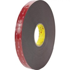 3M 5962F/2533 Black Double Sided Tape (L x W) 33m x 25mm 1pc picture
