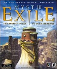 Myst III 3 Exile PC MAC CD explore island hidden clues logic puzzle mystery game picture
