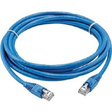 (2)-Leviton 6+ CAT6 Blue 20 Ft. Network Patch Cable 344-6D460-20L picture