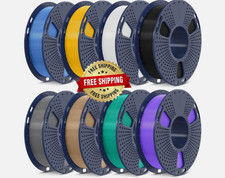 Paquete de filamentos para impresora 3D, PLA, 1,75 mm, multicolor, mate US NUEVO picture