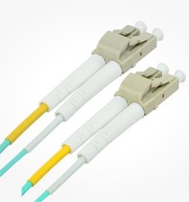 Belkin -3pack- F3f004-01m Fiber Optic Cable 1m (3ft) Lc/lc Multimode 50/125 Om4 picture