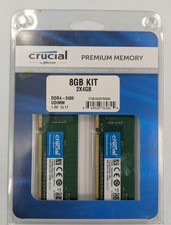 Crucial DDR4-2400 8GB Kit (4GBx2) CT2K4G4DFS824A Unused picture