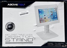 AboveTEK Anti-Theft iPad Kiosk Stand – POS iPad Security Stand & Locking Tablet picture