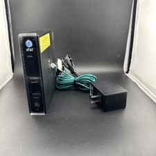 AT&T U-verse (Pace) 5031NV Wireless DSL Gateway w/ Base, Power Cord, DSL Cable picture