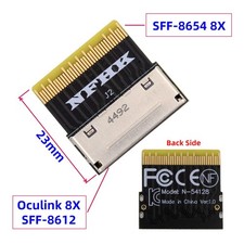 Oculink 8i SFF-8612 Expansion Card Adapter for Hard Disk and GPU Graphics Card picture