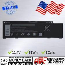 LOT 266J9 Battery For Dell G3 15 3500 3590 G5 15 5500 5505 SE P89F Inspiron 5490 picture