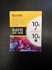 Kodak 10B & 10C Ink Combo Pack - CAT 836 7849 - Black & Color Cartridges, Sealed picture