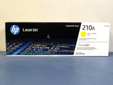 Genuine HP 210A Yellow Toner Cartridge W2102A LaserJet Pro 4201 4301 NEW picture