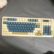 AULA S99pro Wireless Gaming Keyboard Built-In Battery White/Blue QWERTY English picture