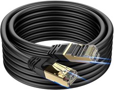 [Ultra Speed] Cat 8 Ethernet Cable RJ45 Cord Lot - 3 6 10 15 25 30 50 66ft picture