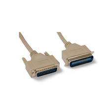 15ft Parallel Printer Cable IEEE-1284 DB25 Male To CN36 Male - Beige picture
