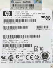 HARD DRIVE HP EH0146FARUB 146GB SAS 2.5" 15K picture