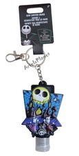 Disney Parks Nightmare Before Christmas 1 Fl oz Sanitizer Holder & Keychain picture