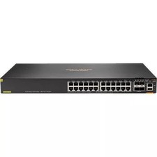 HPE R8N88B Aruba 6000 24-Port Gigabit Managed Switch 4x SFP New Sealed picture