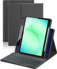 Case for Galaxy Tab A11 Plus 11-Inch, 360 Rotating Cover with Backlit Keyboard picture