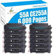 1-10 For HP 55A CE255A Toner LaserJet P3015dn P3015 P3016 MFP M521dn M525dn LOT picture