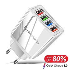 Hyper Charge Pro Charger – 4-Port Quick Charge for Android iPhone Fast Charging picture
