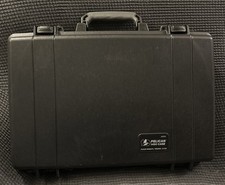Genuine Pelican 1490 Laptop Briefcase Hard Carry Case with Lid Organizer & Key  picture