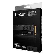Lexar SSD NM620 512GB m.2 Solid State Drive Disk NVME PCIe3 LNM620X512G-RNNNG picture