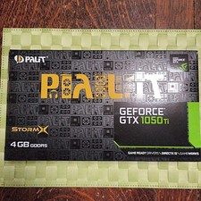 Palit GeForce GTX 1050 Ti StormX 4GB GDDR5 Single Fan No External Power picture