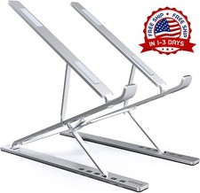 Soporte Para Computadora Portátil De Aluminio Ergonómico Ajustable, Hasta 17