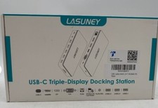 New LASUNEY USB-C 15 in 1 Docking Station, 4K Triple Display Multiport Adapter picture