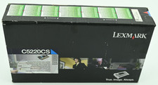 Genuine Lexmark C5220CS Cyan Toner Cartridge (Brand New OEM) picture