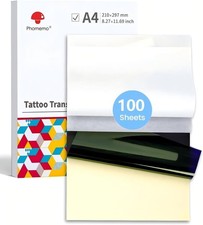 100Pcs Tattoo Transfer Paper Stencil Carbon Thermal Tracing Hectograph Supplies picture