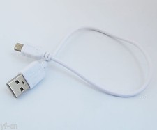 10pcs White USB 2.0 A male to USB mini B 5pin Male Charge Cable 0.7M/70cm picture