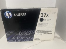 Genuine HP 27X Black High Yield Toner Cartridge, C4127X New and Sealed  picture