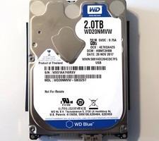 Western Digital WD20NMVW-59EDZS7 (WXS1) HBMT2HBB Thailand 2TB USB 20NOV2017 picture