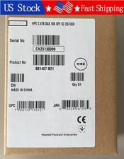 New HPE 881457-B21 2.4TB SAS 12Gb 10K 2.5