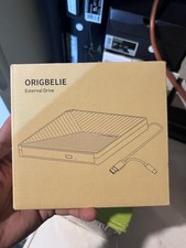 Origbelie External CD DVD Drive Model BT669 Brand New Open Box Fast Shipping picture
