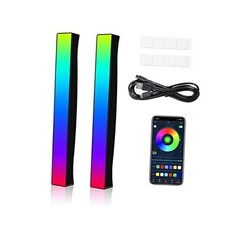 Battery Powered Rhythm Light Bar, RGB Sound Control Pickup Rhythm Lights, APP picture