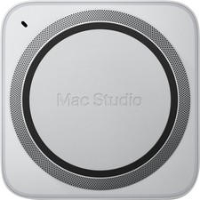 2022 Apple Mac Studio Apple M1 Max 32GB 512GB SSD Silver MJMV3LL/A, Excellent picture