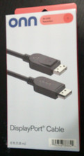 NEW ONN Display Port cable 6 ft picture
