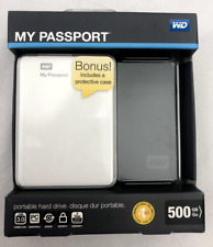 My Passport WD Portable Hard Drive 500 GB White New Western Digital picture
