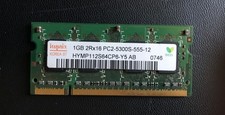 1 GB PC2-5300s SO-DIMM 2Rx16 PC-5300s-555-12 Memory (Various Brand) picture