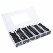 Heat Shrink Tube Kit, Black  (100pcs) picture